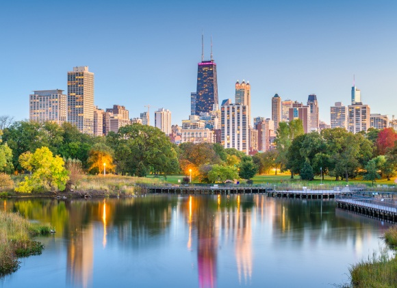 Chicago skyline representing Ballard Partners Midwest presence