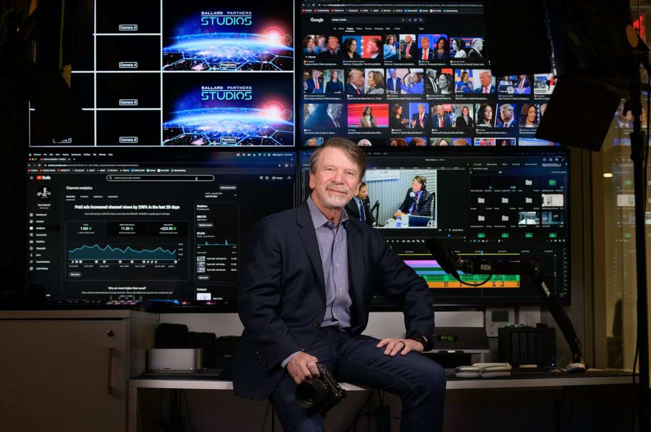 image Ballard Media Group studio production and digital analytics setup